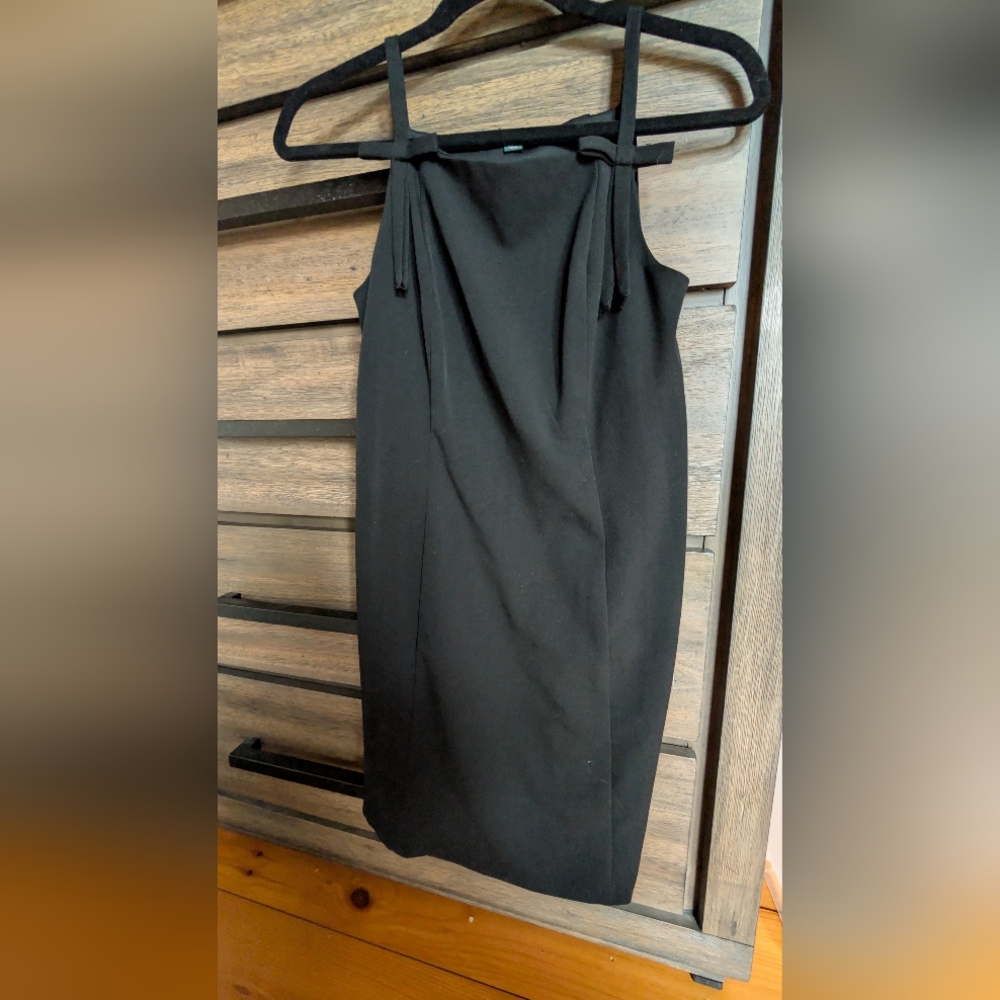 Wild Fable Black Midi Dress